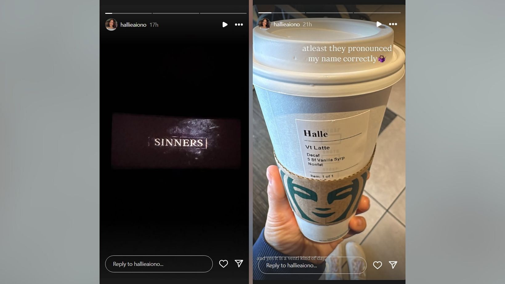 Puka Nacua's GF, Hailee Aiono, sneaks out for movie night (Image Credit: Aiono/IG)